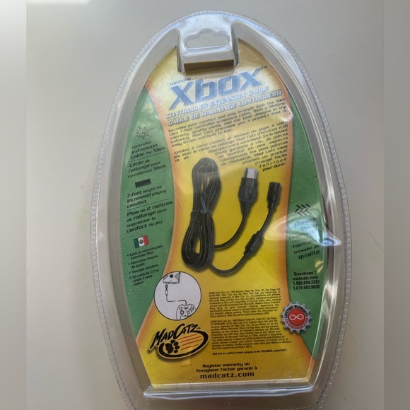 Mad Catz Xbox controller extension cable 7 - Picture 2 of 8